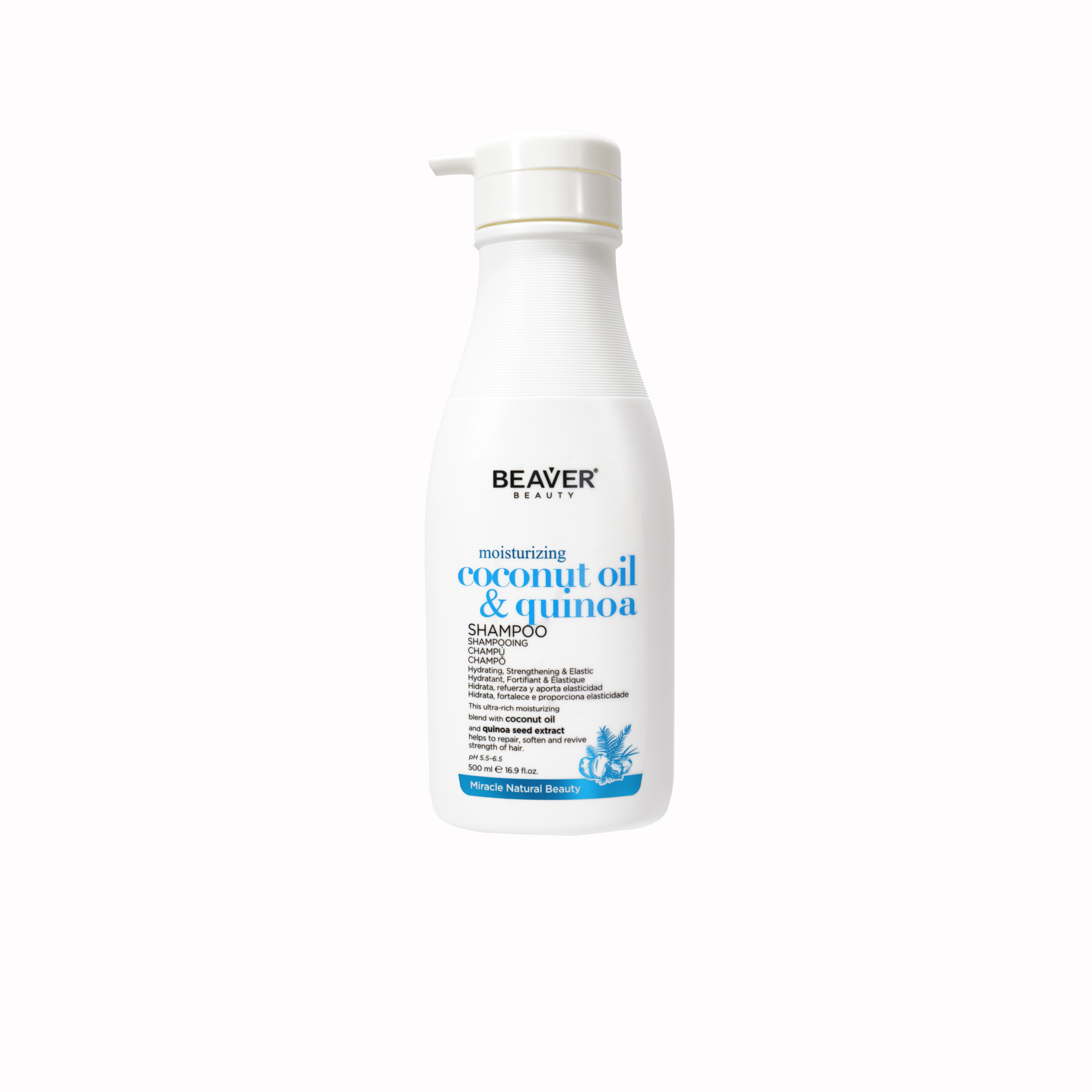Coconut Oil & quinoa Shampoo (500ml)