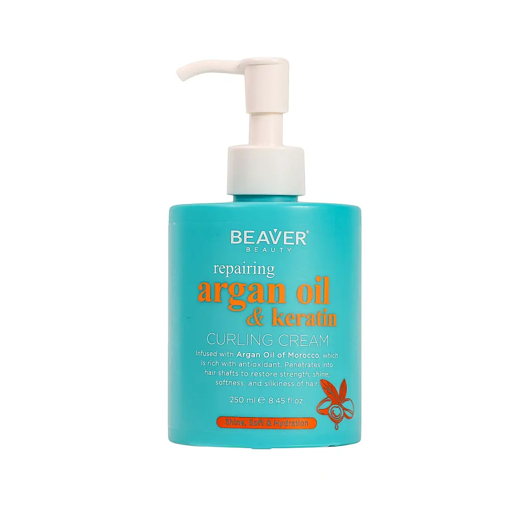 Argan oil & keratin CURLING CREAM 250ml