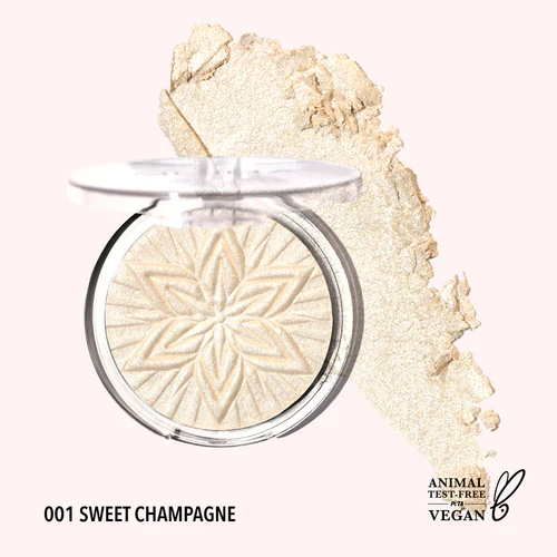 Sun Glow Face & Body Highlighter (001, Sweet Champagne)
