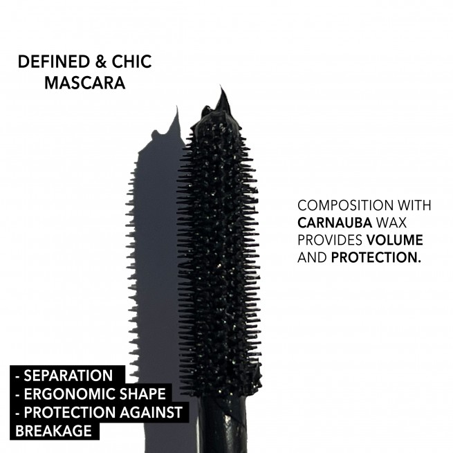 DEFINED & CHIC MASCARA BLACK